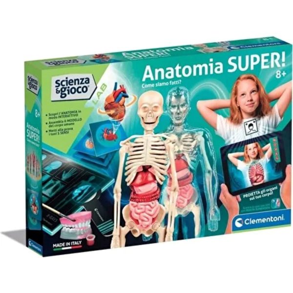 Clementoni 64474 Bilim ve Oyun - Süper Anatomi