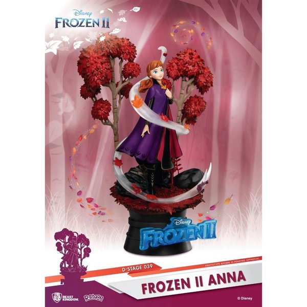 Beast Kingdom Anna Frozen 2 Stage Pvc Diorama