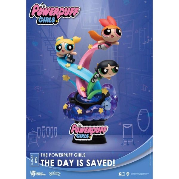 Beast Kingdom The Powerpuff Girls: The Day is Saved PVC Diorama