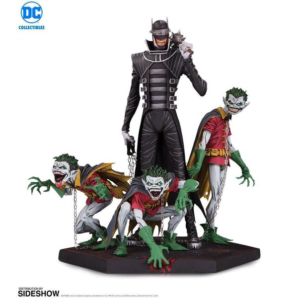 Dc Collectibles The Batman Who Laughs Black & White Statue