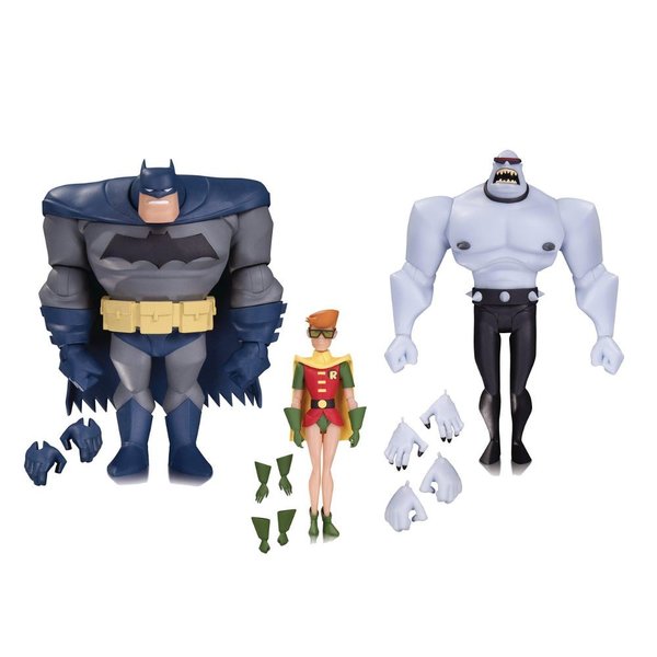 Dc Collectibles BAS Batman Robin Mutant 3 Pack Action Figure Set