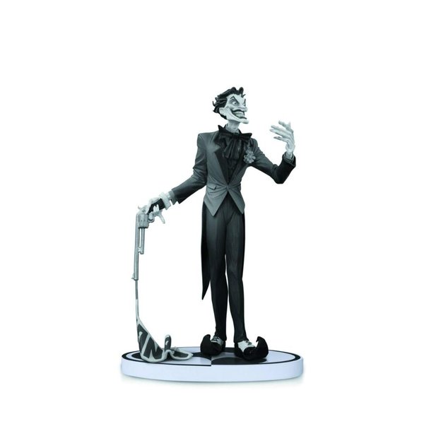 Dc Collectibles Joker Black & White Jim Lee Statue 2nd Edition