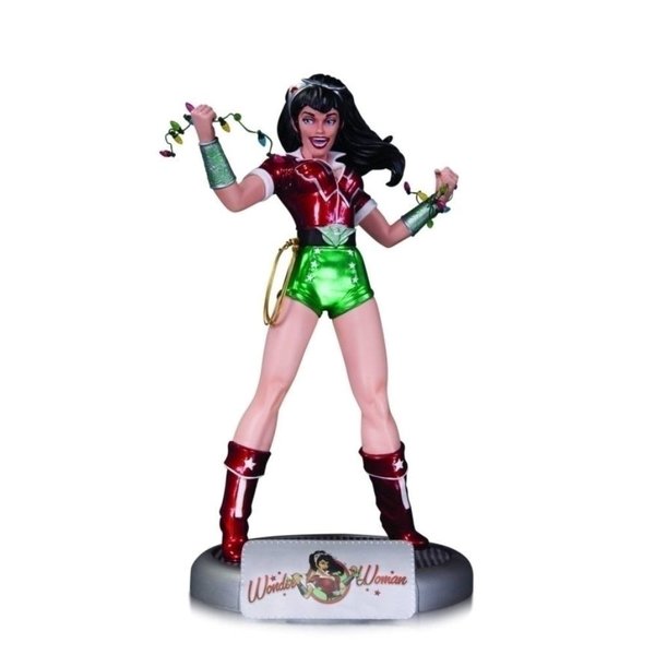 Dc Collectibles Wonder Woman Holiday Bombshell Statue