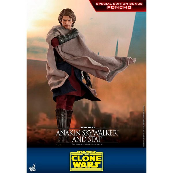 Hot Toys Anakin Skywalker and STAP Sixth Scale Figure Set