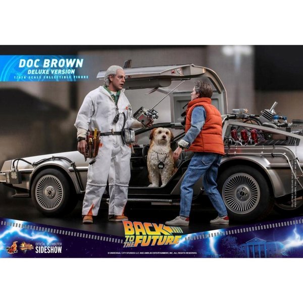 Hot Toys Doc Brown (Deluxe Version) Sixth Scale Figure