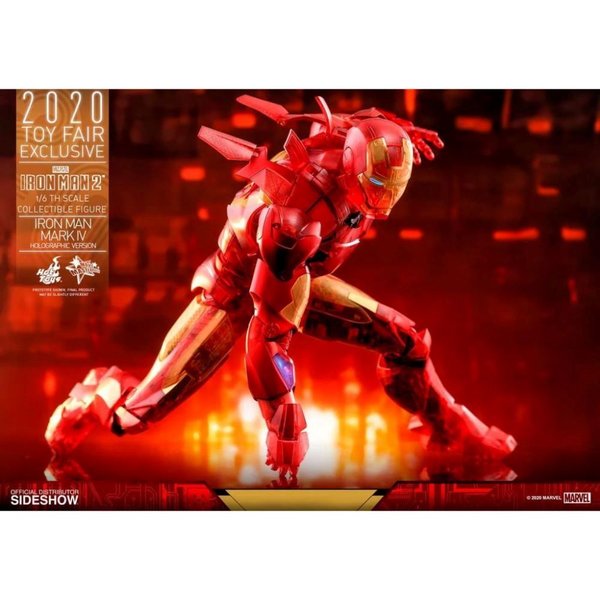 Hot Toys Iron Man Mark IV (Holographic Version) Sixth Scale Exclusive Figure