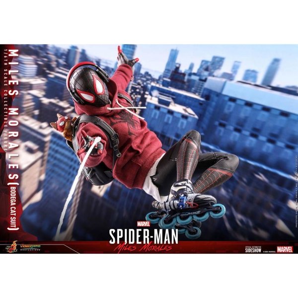 Hot Toys Spider-Man Miles Morales (Bodega Cat Suit) Sixth Scale Figure