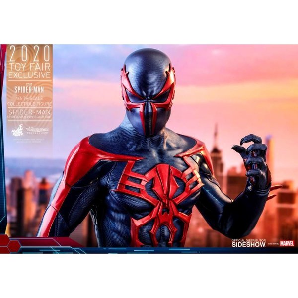 Hot Toys Spider-Man (Spider-Man 2099 Black Suit) Sixth Scale Exclusive Figure