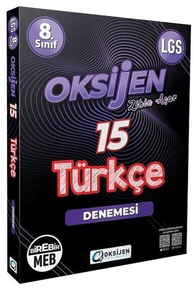 8. Sınıf Türkçe 15'li Deneme