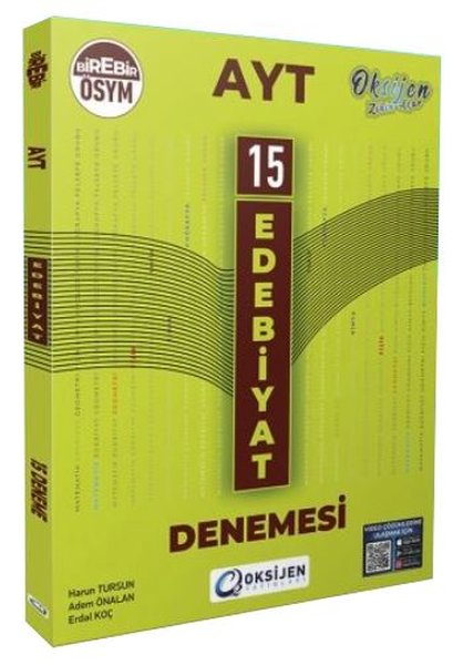 AYT Edebiyat 15 Branş Denemesi