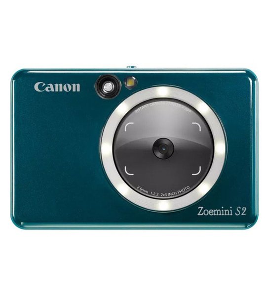 CANON Instant Cam. Printer Zoemini S2 Fotoğraf Makinesi - Koyu Turkuaz