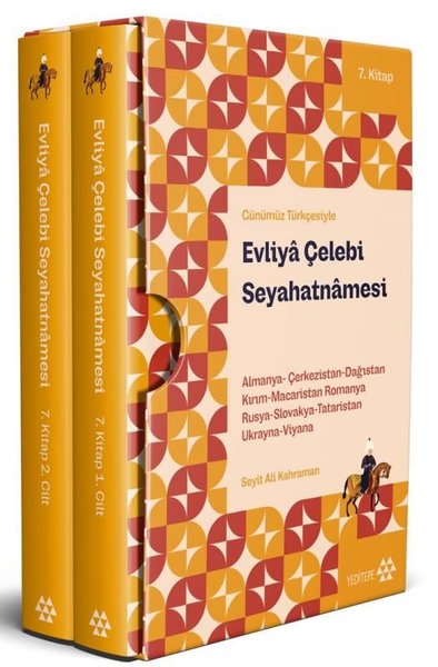 Evliya Çelebi Seyahatnamesi Seti 7.Kitap - 2 Cilt - Kutulu