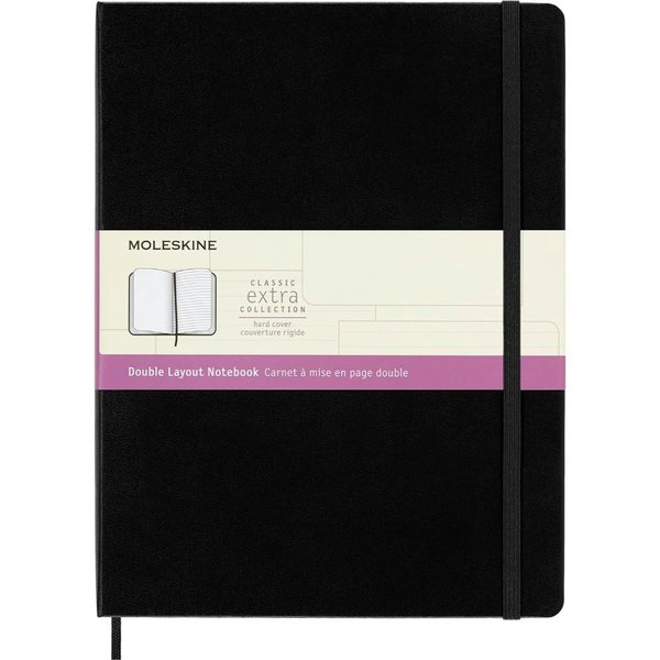 Moleskine Notebook Xl Rul-Pla Black Hard