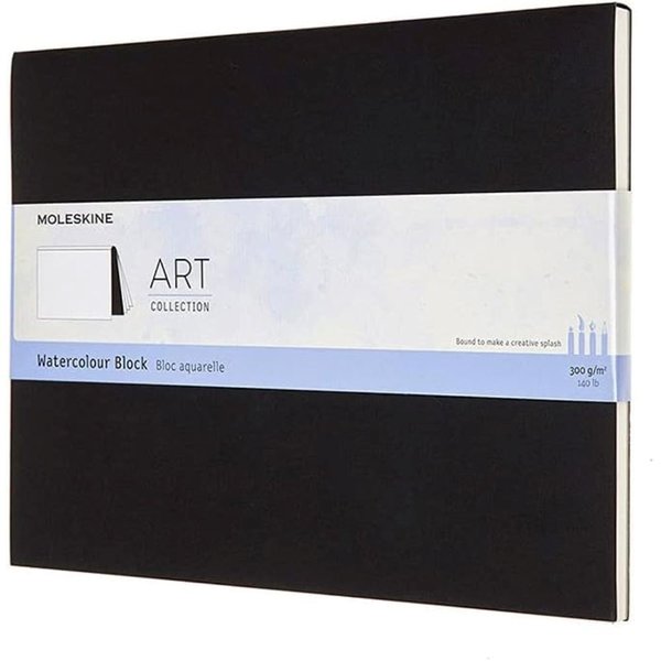 Moleskine Art Watercolour Block Xl Blk