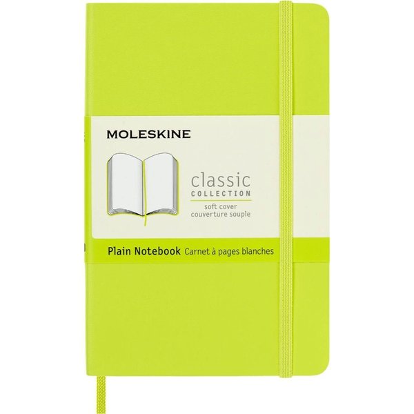 Moleskine Notebook Pk Pla Soft Lemon Green