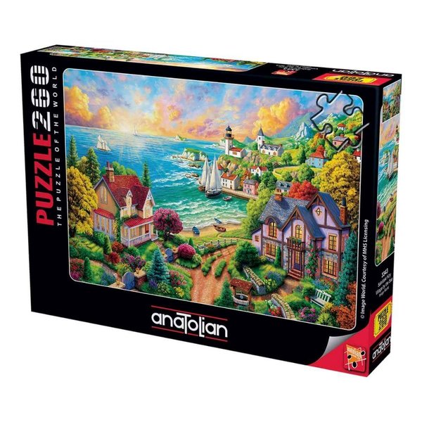 Anatolian Sahildeki Köy 260 Parça Puzzle