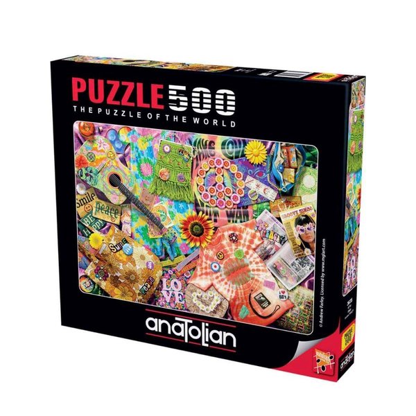 Anatolian 60'lar 500 Parça Puzzle