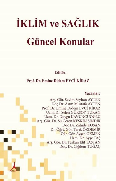 İklim ve Sağlık - Güncel Konular