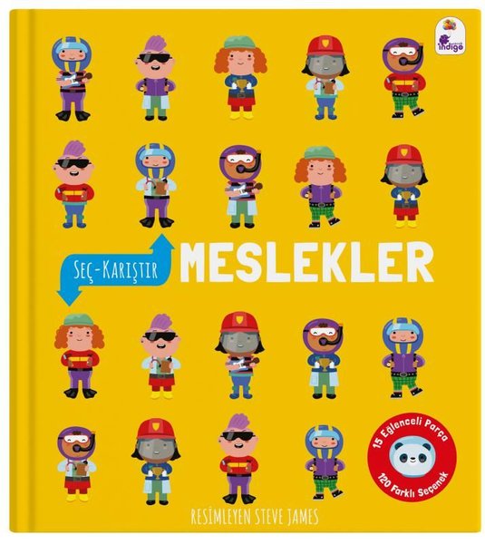 Meslekler - Seç - Karıştır - 15 Eğlenceli Parça - 120 Farklı Seçenek