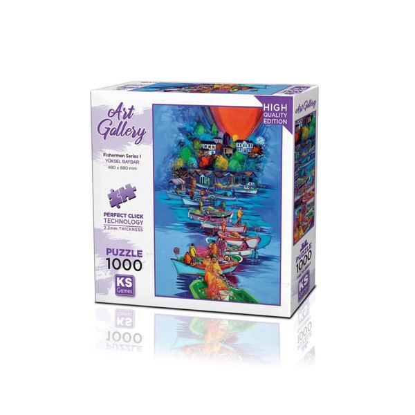 Ks Games Puzzle 1000 Parça Fishermen Series I