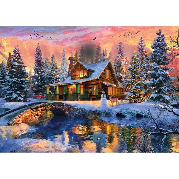 Ks Games Puzzle 1000 Parça Christmas Lights