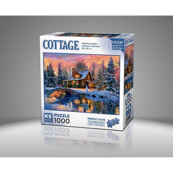 Ks Games Puzzle 1000 Parça Christmas Lights | D&R