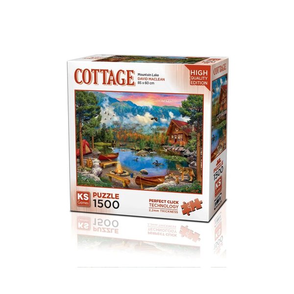 Ks Games Puzzle 1500 Parça Mountain Lake