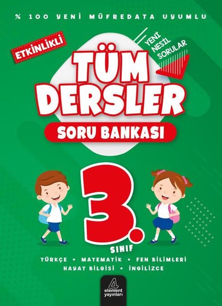 3.Sınıf Tüm Dersler Soru Bankası - Etkinlikli