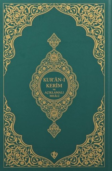 Kur'an-ı Kerim ve Açıklamalı Karşılıklı Meali  Roman Boy - Yeşil