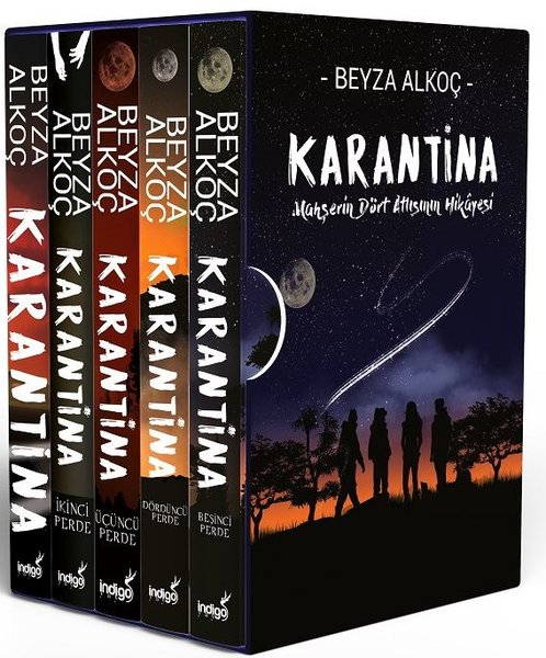 Karantina Serisi Seti - 5 Kitap Takım-Kutulu