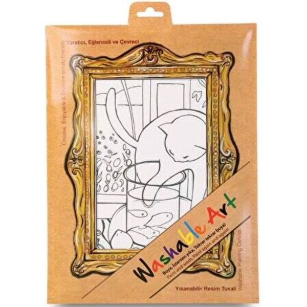 Funny Mat -Washable Art - Henri Matıssse - The Cat Wıth Red Fısh 0003