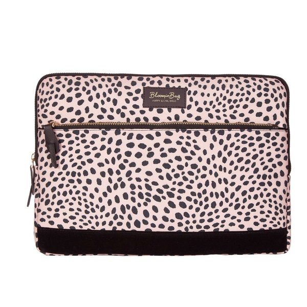 BloominBag Leopard Love 15-16 inç Laptop / Macbook Kılıfı