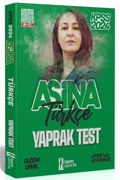 2024 KPSS Aşina Türkçe Yaprak Test