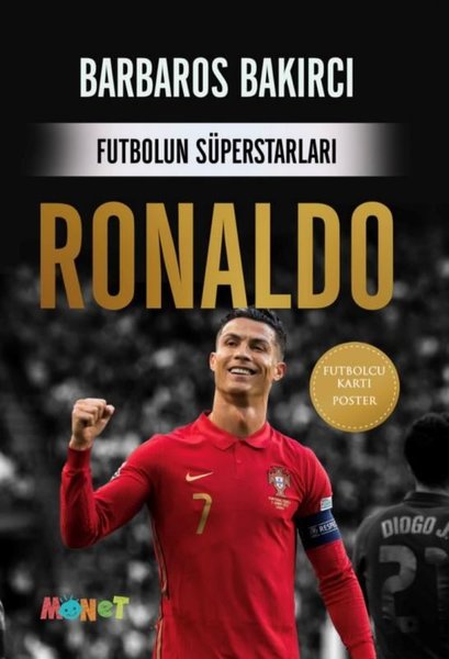 Ronaldo-Futbolun Süperstarları - Poster ve Futbolcu Kartı Hediyeli
