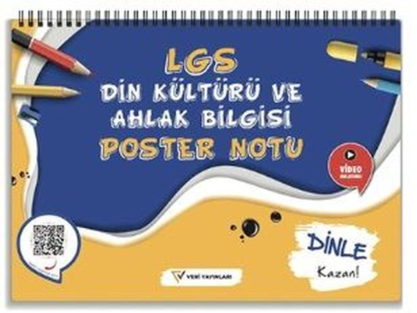 LGS Din Kültürü ve Ahlak Bilgisi Poster Notu