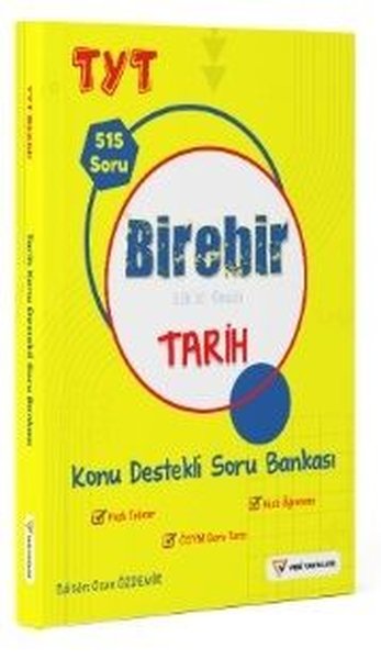 TYT Birebir Etkisi Kesin Tarih Konu Destekli Soru Bankası