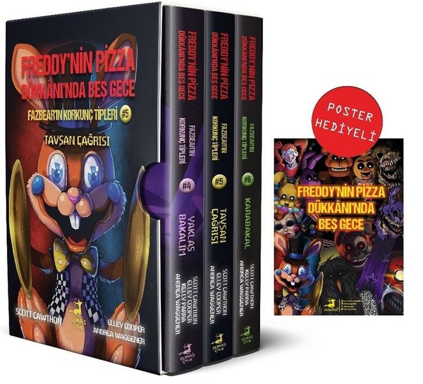 Fazbear'ın Korkunç Tipleri Poster Hediyeli Kutu...