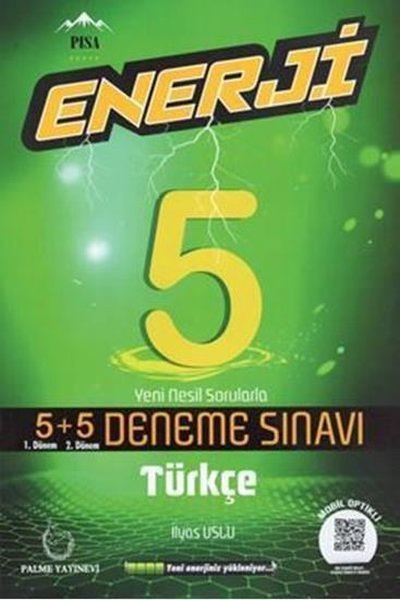 5. Sınıf Enerji Türkçe 5 + 5 Deneme Sınavı