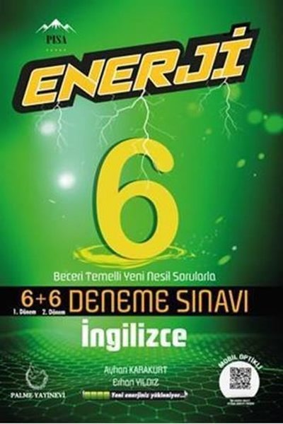 6. Sınıf Enerji İngilizce 6 + 6 Deneme Sınavı