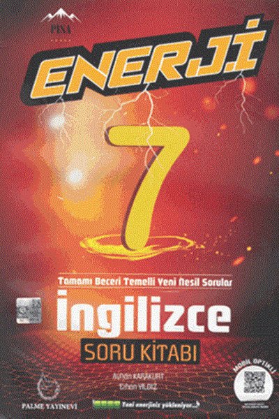 7. Sınıf Enerji İngilizce Soru Kitabı