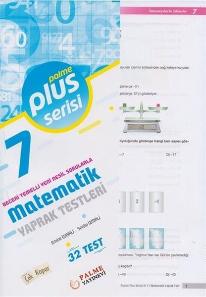 7. Sınıf Matematik Plus Yaprak Test