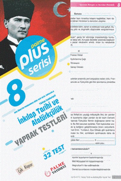 8. Sınıf İnkılap Plus Yaprak Test