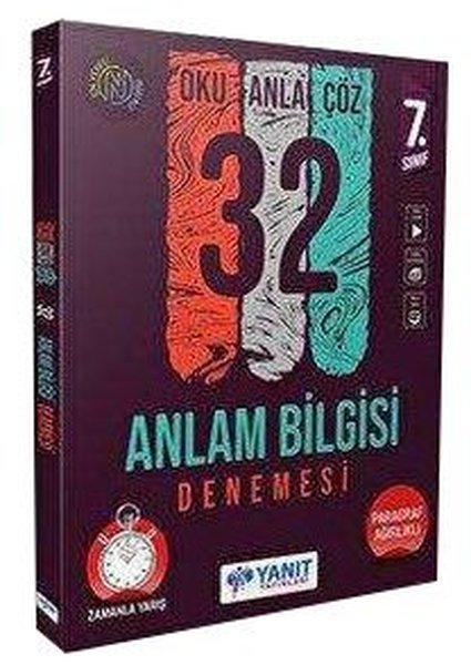 7. Sınıf Anlam Bilgisi Yanıt 32 Deneme