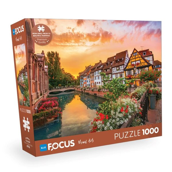 Blue Focus 1000 Parça Puzzle Colmar BF449