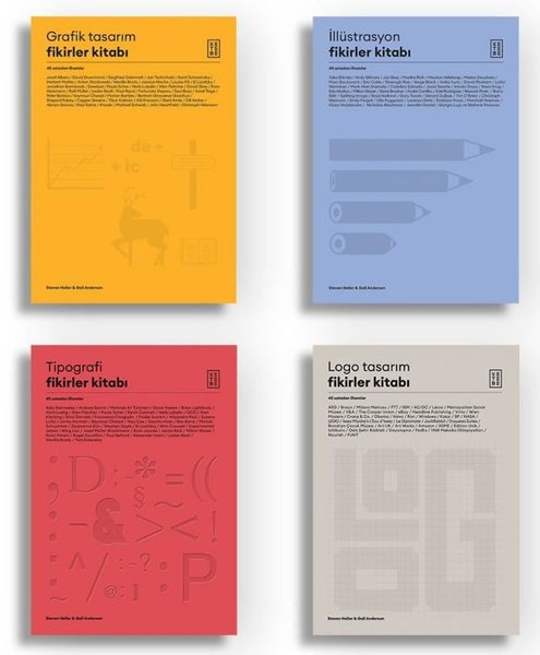 Grafik Tasarım Fikirler Kitabı - 40 Ustadan İlhamlar