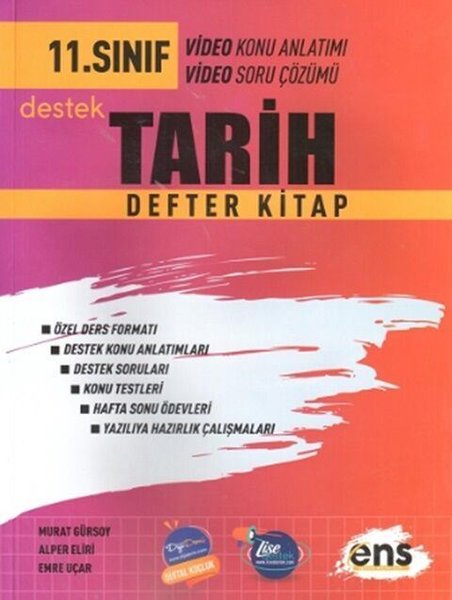 11. Sınıf Tarih Defter Kitap