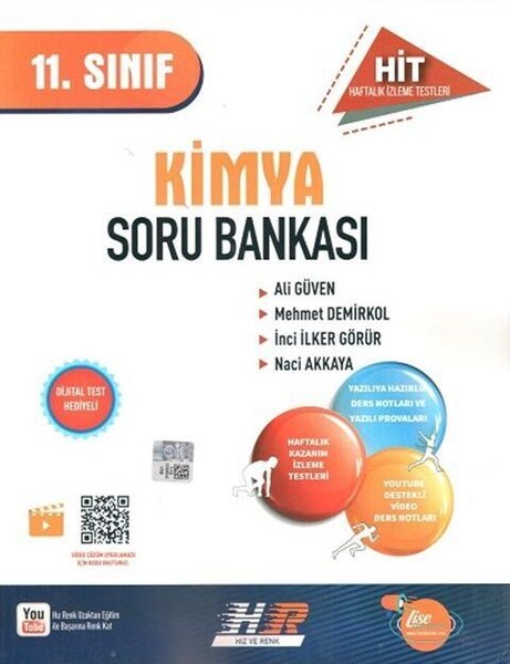 11. Sınıf Kimya HİT Soru Bankası