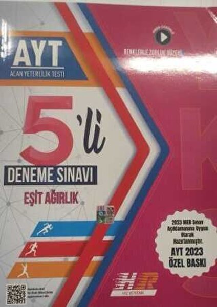 AYT Eşit Ağırlık Deneme 5'li Deneme Sınavı