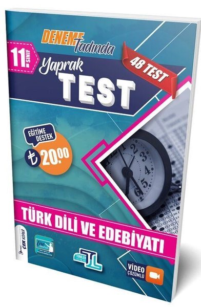 11. Sınıf Türk Edebiyatı Yaprak Test