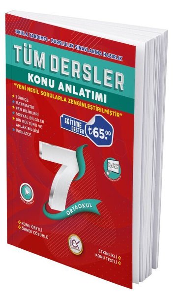 7. Sınıf Tüm Dersler Konu Anlatımlı